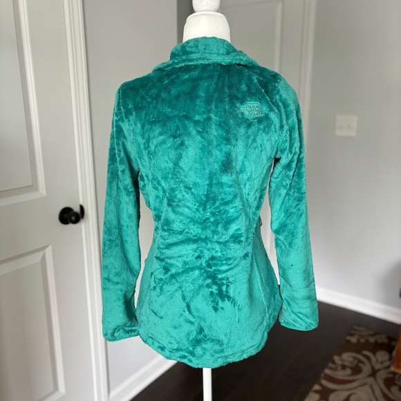 The North Face Full Zip Osito Fleece Jacket Women’s Porcelain Green Small - Picture 3 of 12